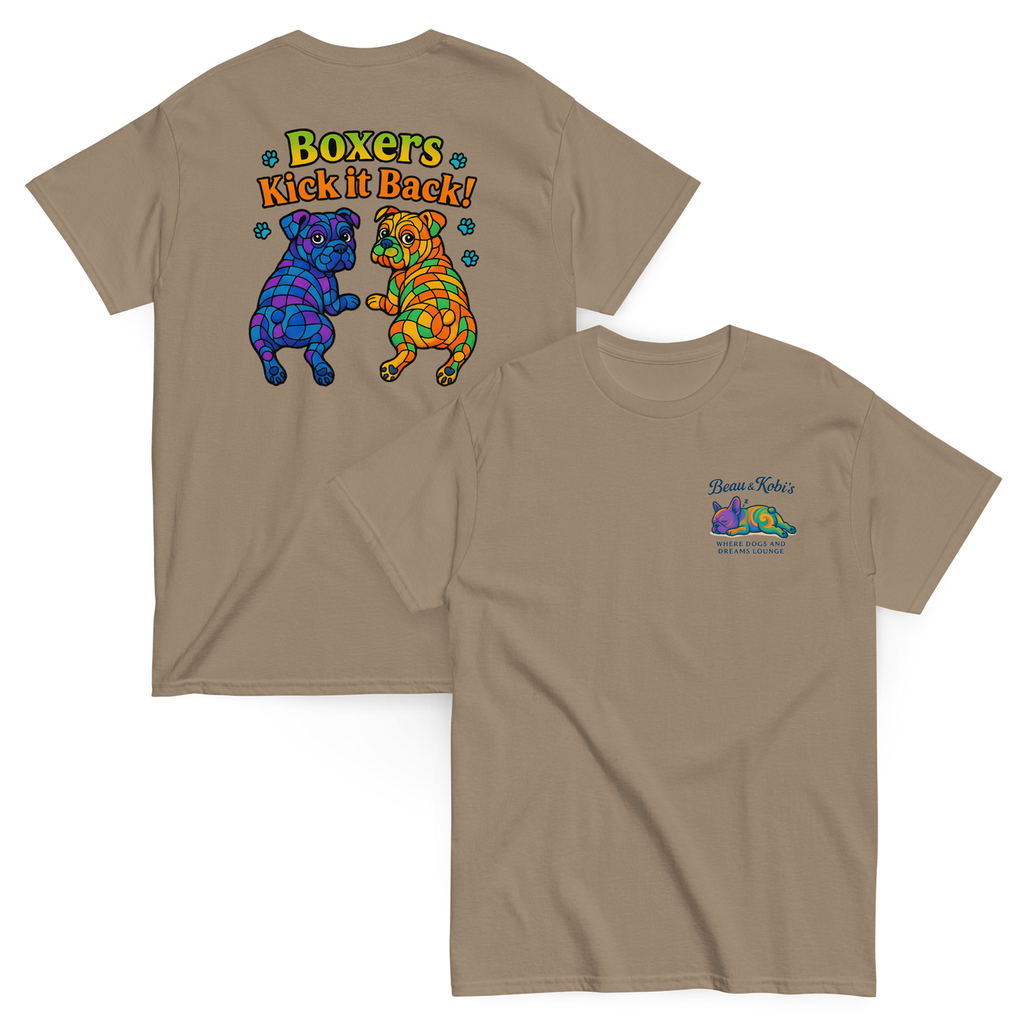 Boxers on Break – Chill Vibes Tee