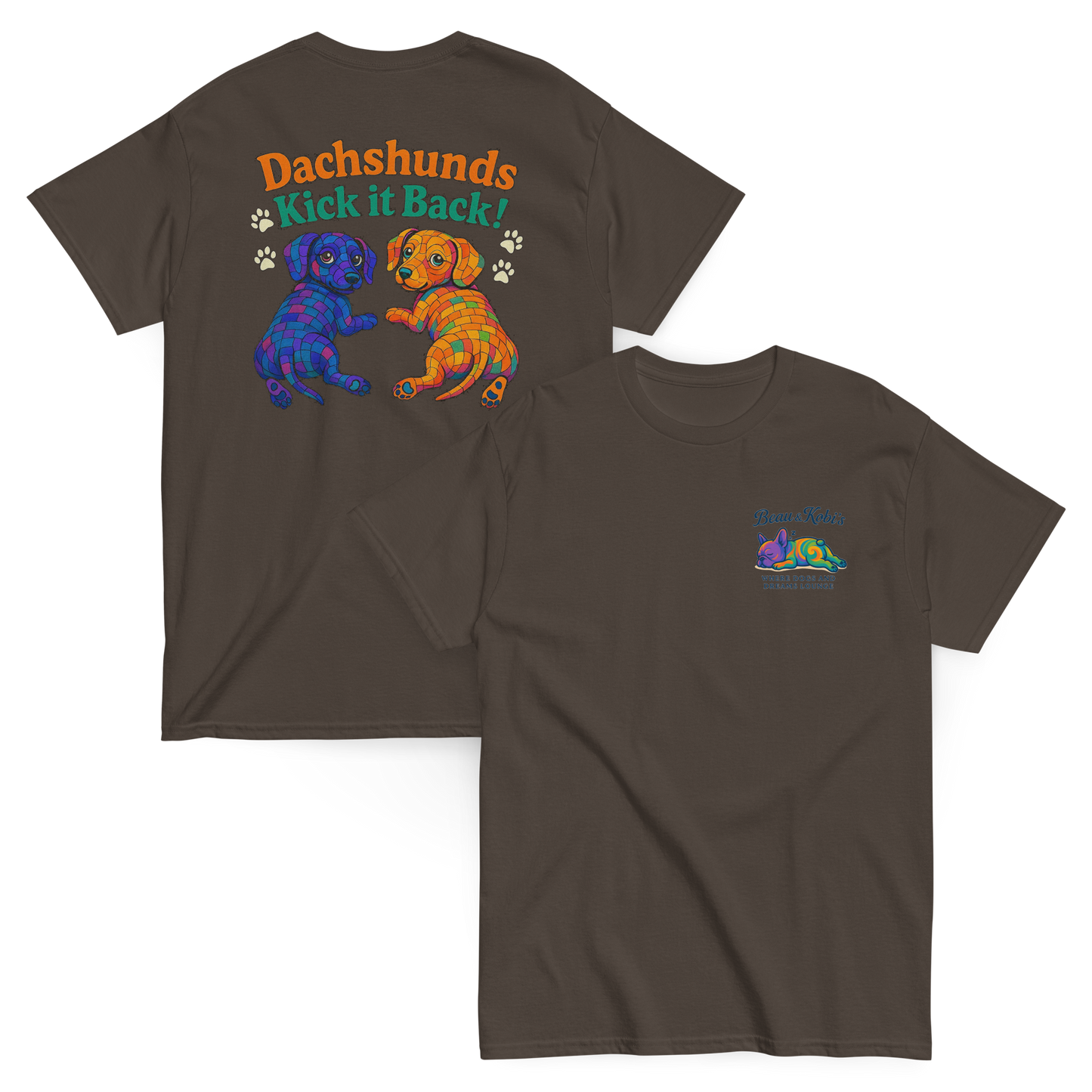 Kickback Vibes – Dachshund Lover Tee