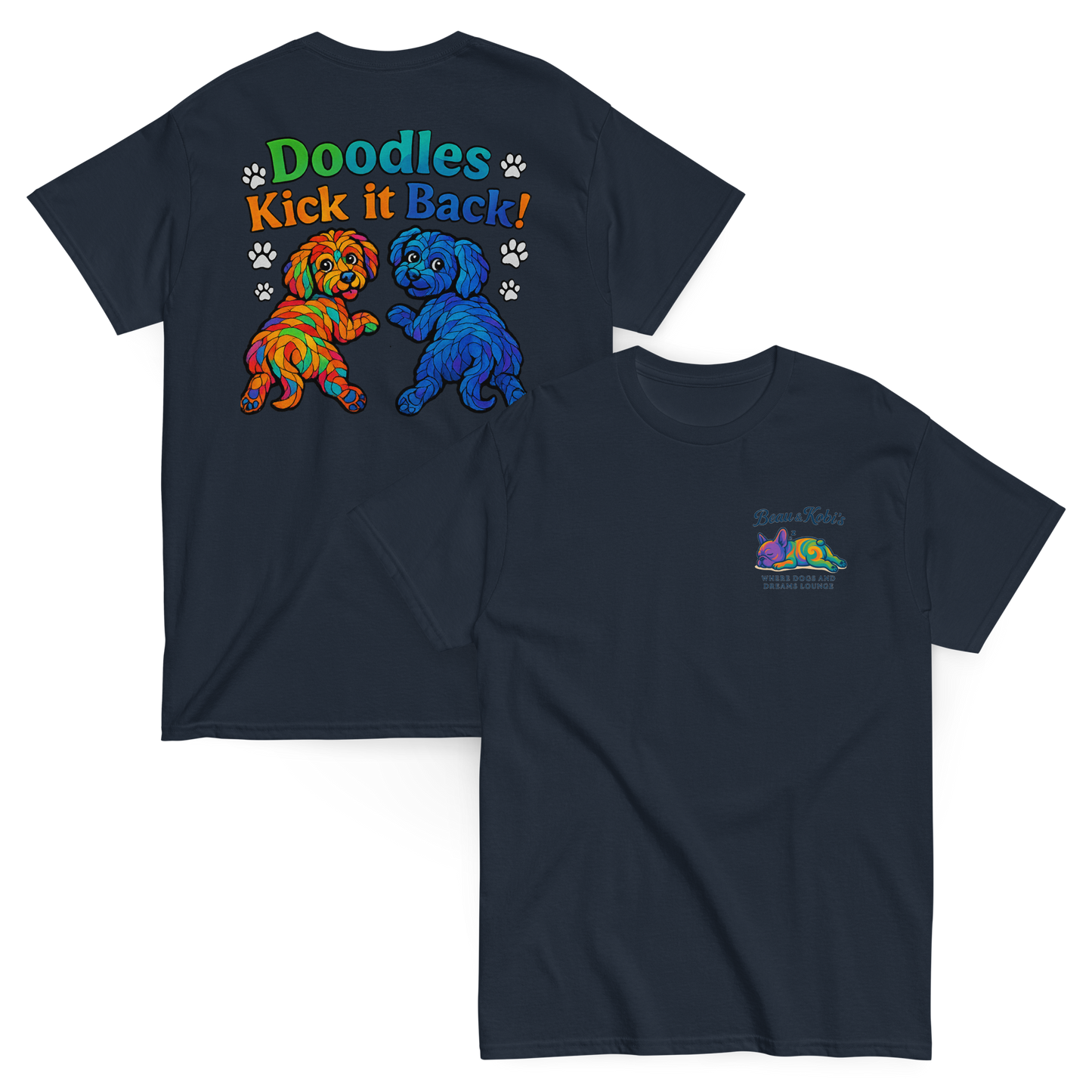 Doodles Kick it Back! – Lounge Tee